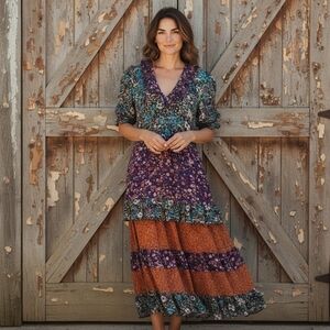 farm rio amazonia forest maxi dress FARM Rio | Dresses | Farm Rio Amazonia Forest Maxi Dress